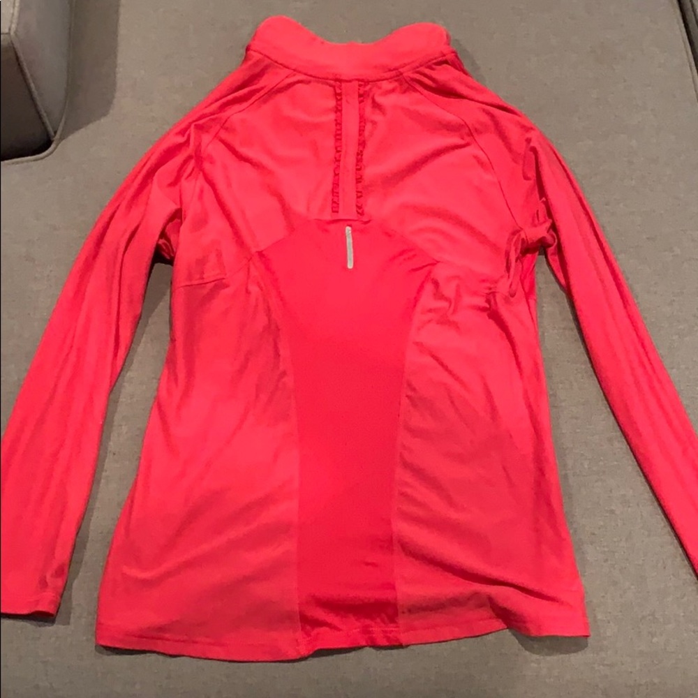 Pink Quarter Zip Workout Jacket